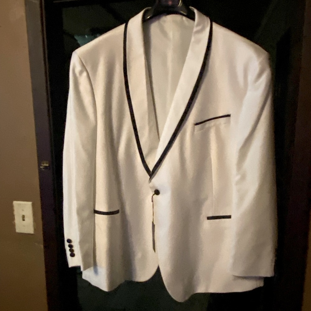 Off White Tuxedo Jacket